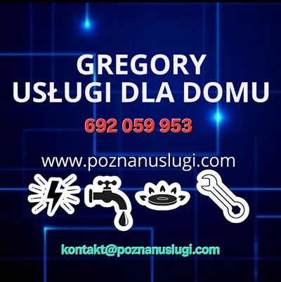 Gregory Usługi Dla Domu Grzegorz Wyszkowski Klimatyzacja Elektryk Hydraulik Złota Rączka Klimatyzacja Rokietnica Poznań
